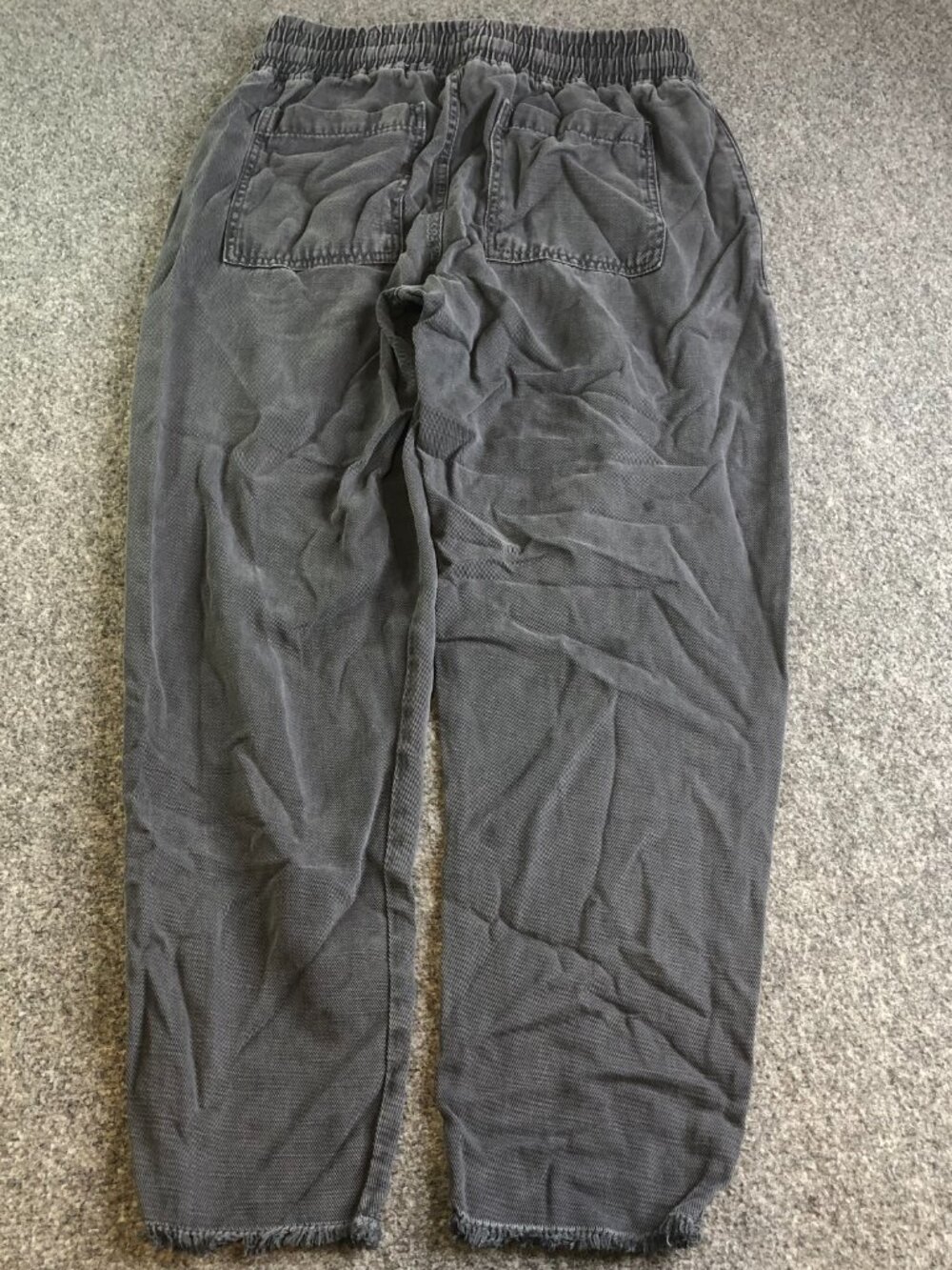 Zara Pants Mens Small Blue Lounge Cotton Lyocell Drawstring Pockets Jogger - Picture 9 of 11